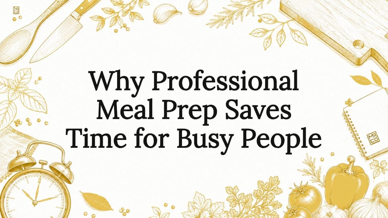 Why Professional Meal Prep Saves Time for Busy People