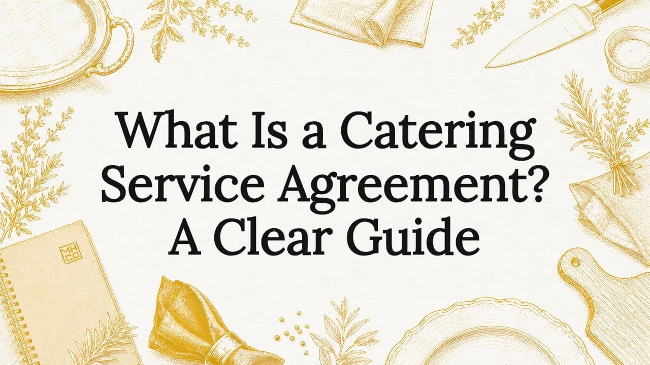 What Is a Catering Service Agreement? A Clear Guide