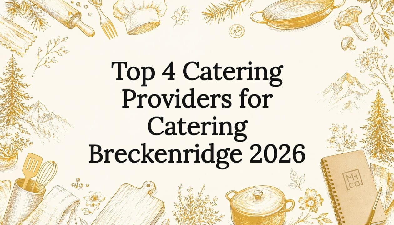 Top 4 Catering Providers for Catering Breckenridge 2026