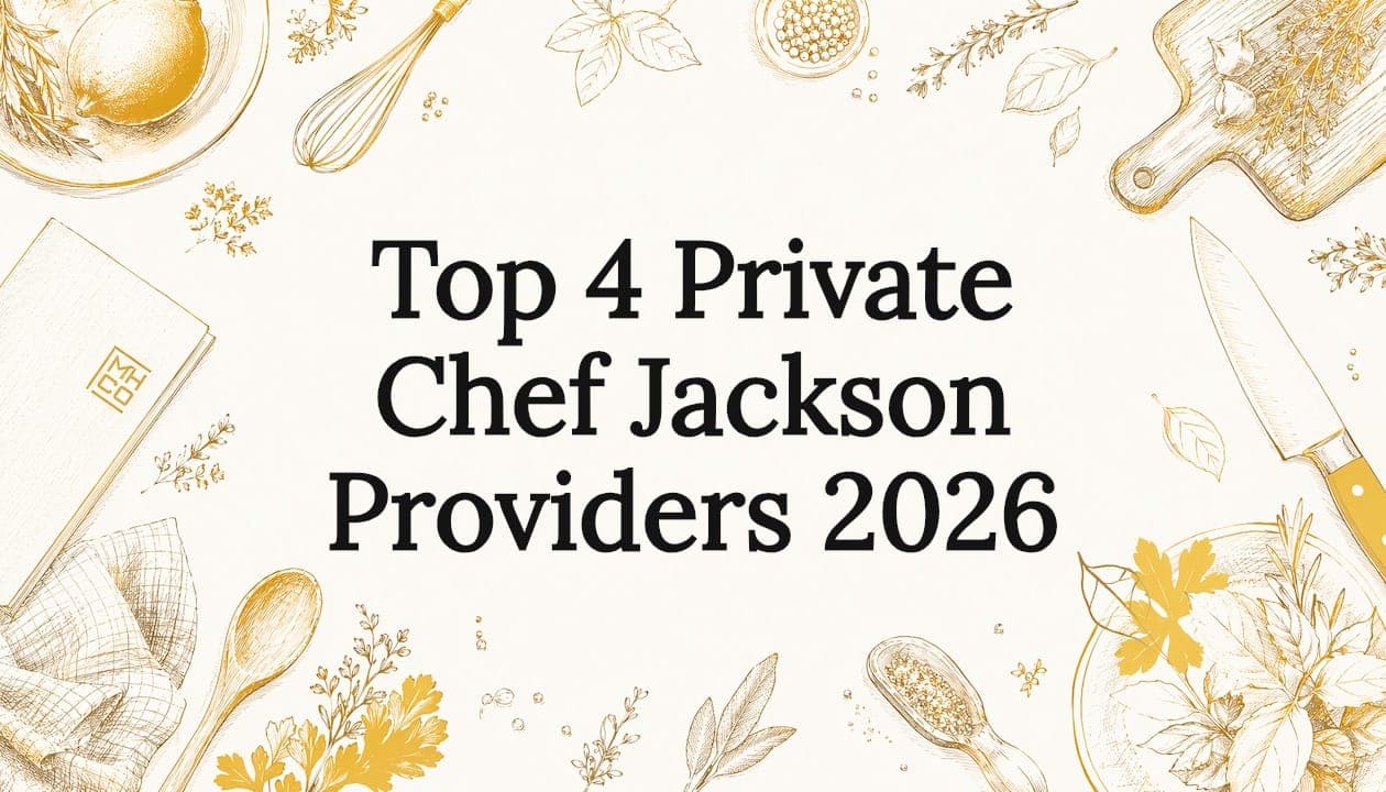 Top 4 Private Chef Jackson Providers 2026