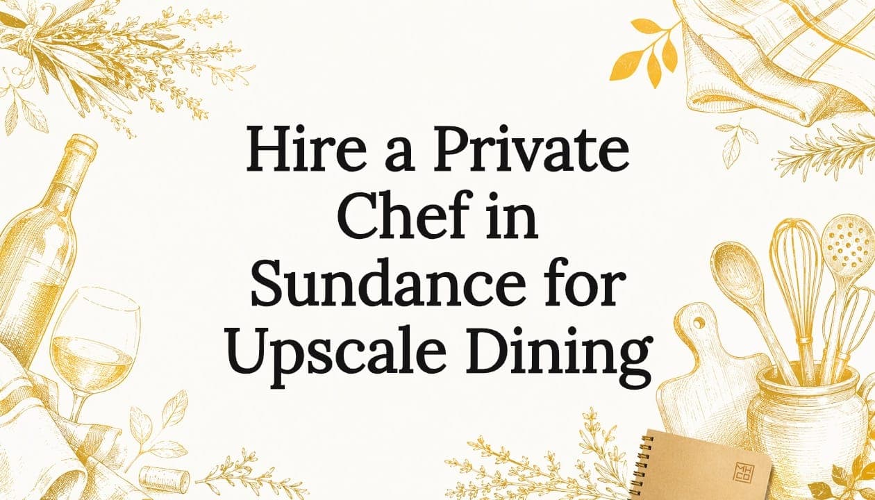 Hire a Private Chef in Sundance for Upscale Dining