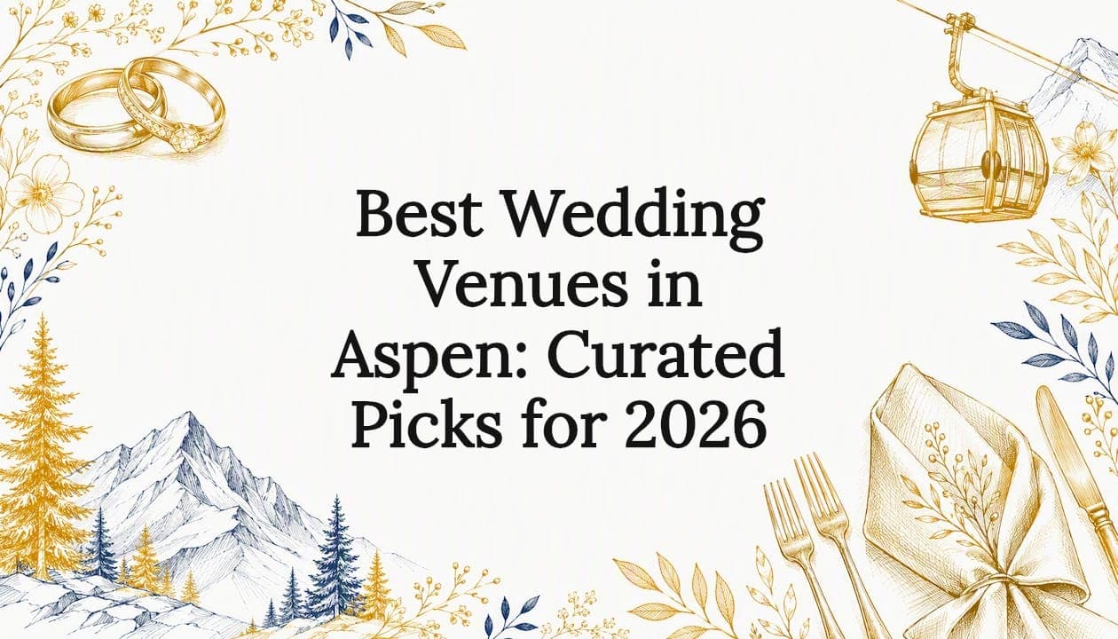 Best Wedding Venues in Aspen: Curated Picks for 2026