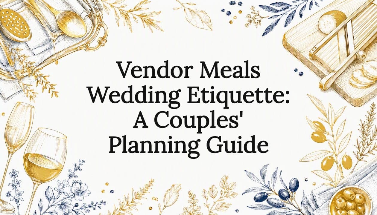Vendor Meals Wedding Etiquette: A Couples' Planning Guide