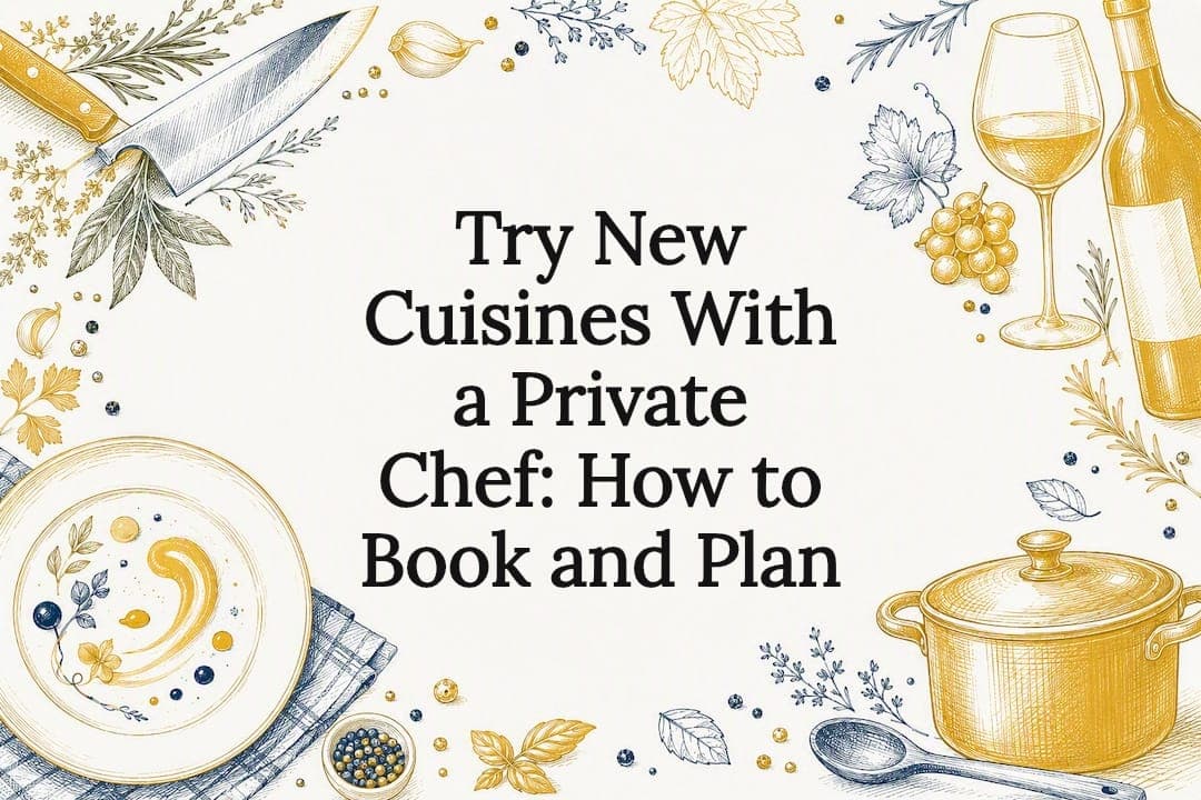 Try New Cuisines With a Private Chef: How to Book and Plan