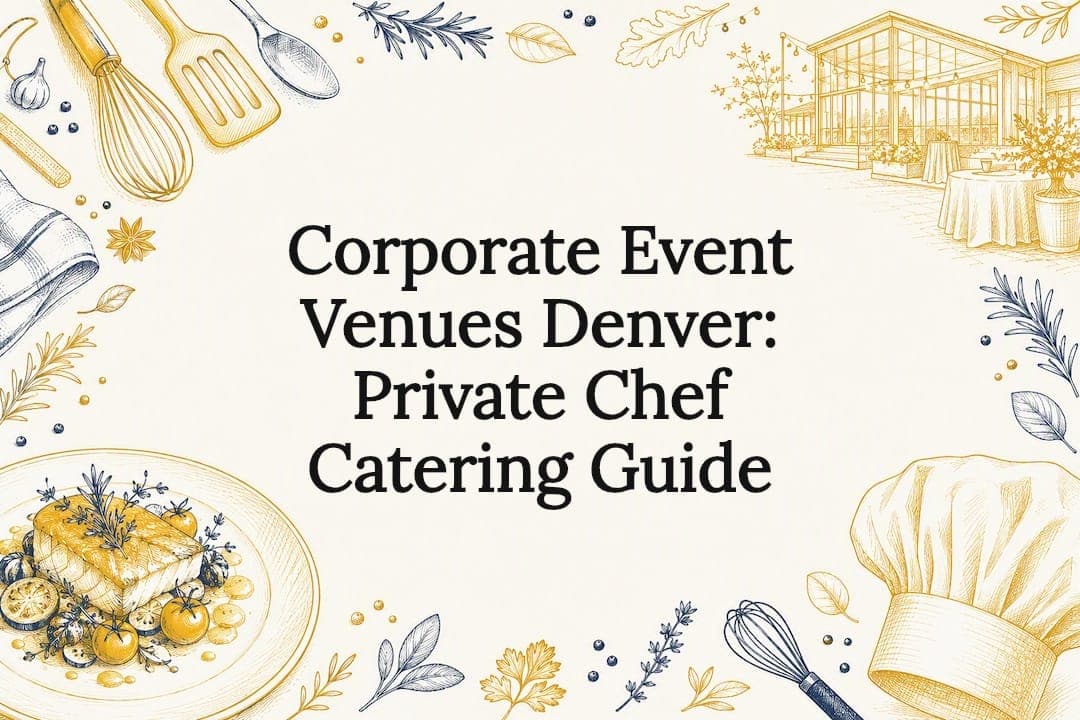 Corporate Event Venues Denver: Private Chef Catering Guide